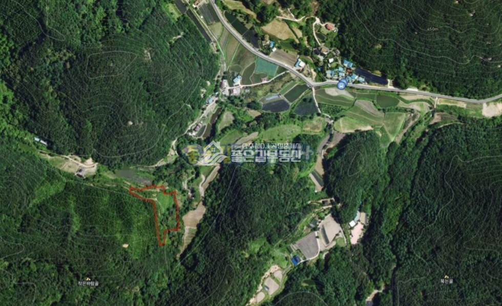 경북 상주시 화북면 상오리 화북면 상오리 청정산골 계획관리 농지(전 2,352평) 매매 매물번호 10686 사진 7