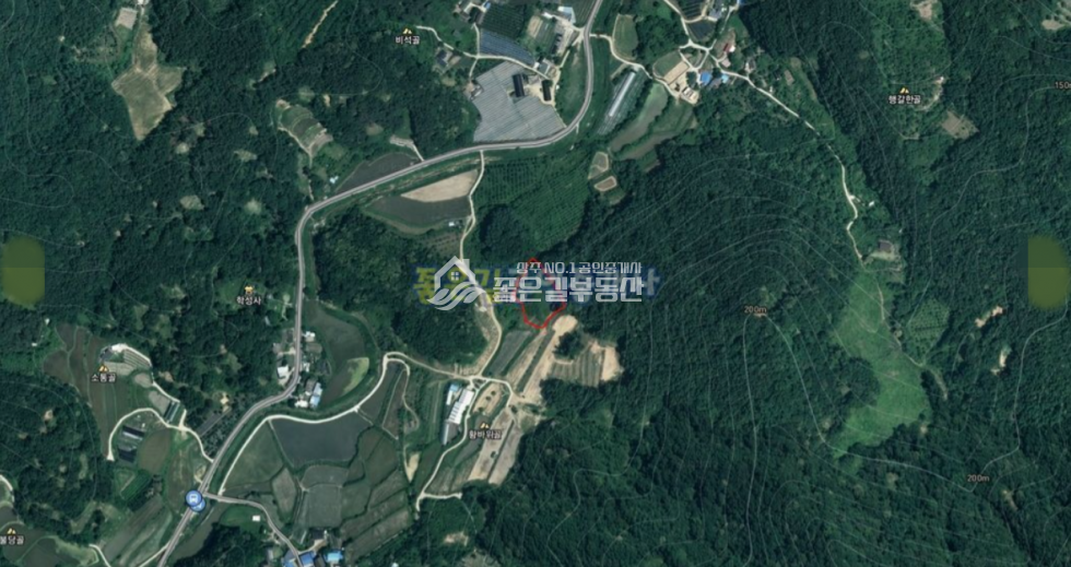 경북 상주시 외서면 봉강리 외서면 봉강리 산밑자락 계획관리 전 1,025평 매매 매물번호 10740 사진 3