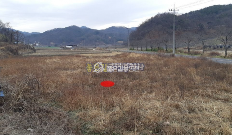 경북 상주시 화남면 중눌리 화남면 중눌리 도로변 전원주택지(답 703평) 매매 매물번호 10719 사진 2
