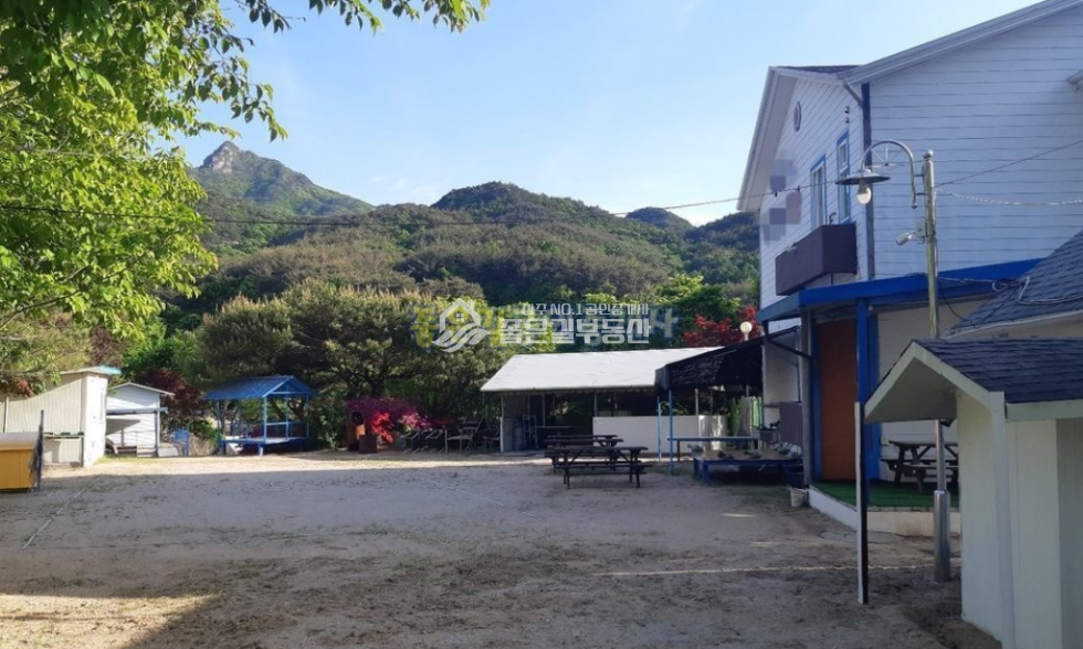 경북 상주시 화북면 중벌리 화북면 2차선도로변 맑은 계곡접한 펜션(부지917평,건118평) 매매 매물번호 10433 사진 4