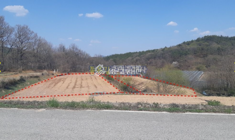 경북 상주시 화동면 반곡리 화동면 반곡리 농지 전 1,103평 매매 매물번호 10438 사진 2