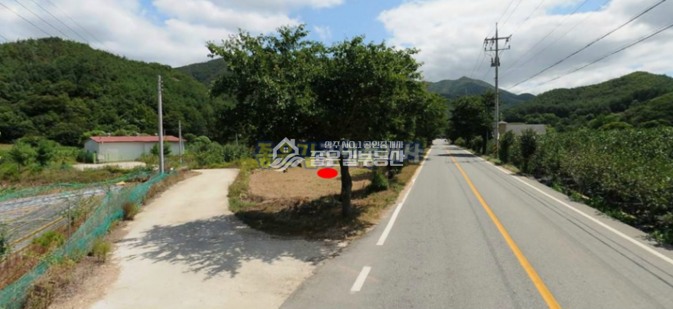 경북 상주시 화북면 용유리 상주시 화북면 면소재지 도로접 개발지(답 479평) 매매 매물번호 10151 사진 5
