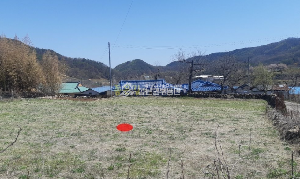 경북 상주시 외서면 백전리 외서면 백전리 마을 위 전망좋은 넓은 대지 537평 매매 매물번호 10422 사진 1