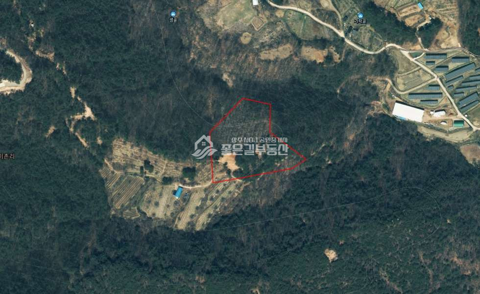 경북 상주시 외서면 이촌리 외서면 이촌리 보존관리 임야(약4,320평) 매매 매물번호 11814 사진 1