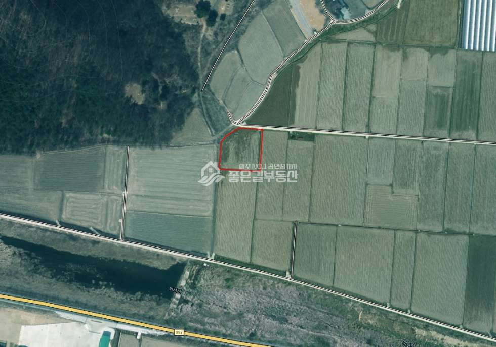 경북 상주시 외서면 개곡리 외서면 개곡리 농지(답594평) 매매 매물번호 12312 사진 1