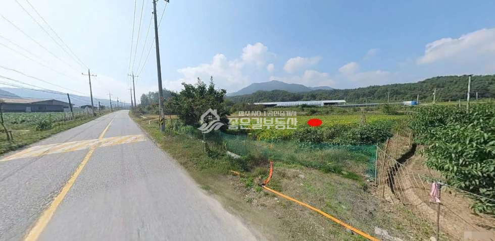 경북 상주시 공성면 영오리 <급매>영오리 2차선도로접 계획관리 개발지(답430평) 매매 매물번호 12514 사진 1