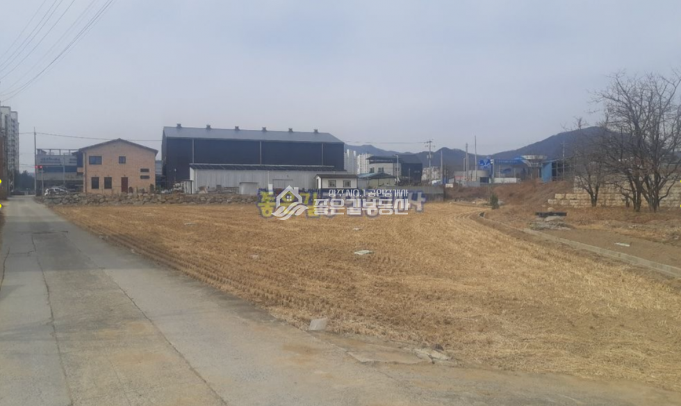 경북 상주시 냉림동 냉림동 지구단위계획구역 1종일반주거 개발지(답811평) 매매 매물번호 10610 사진 1