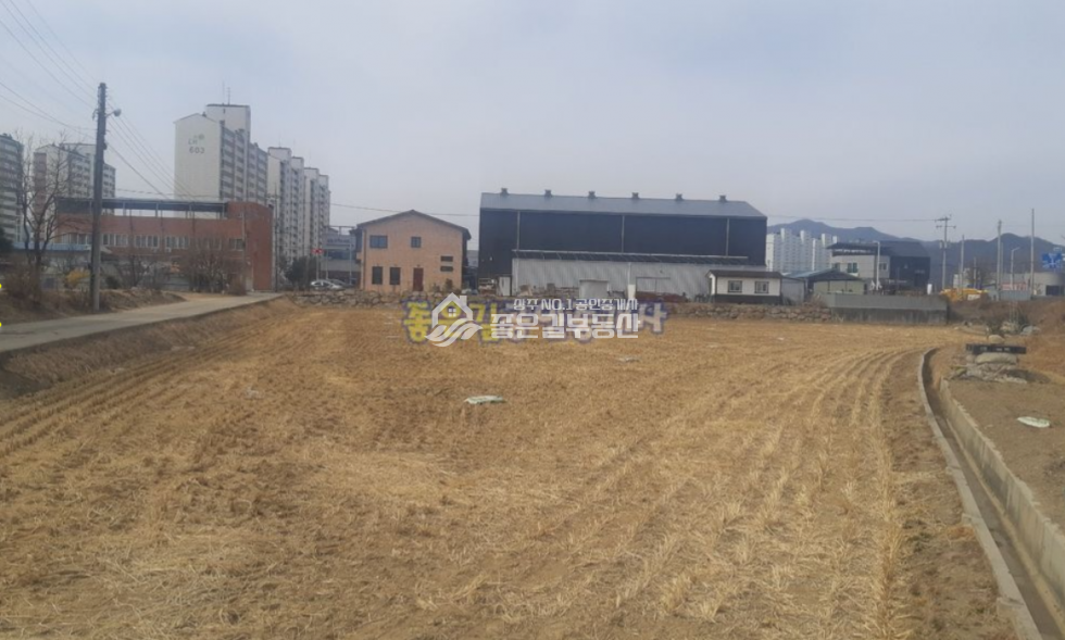 경북 상주시 냉림동 냉림동 지구단위계획구역 1종일반주거 개발지(답811평) 매매 매물번호 10610 사진 2