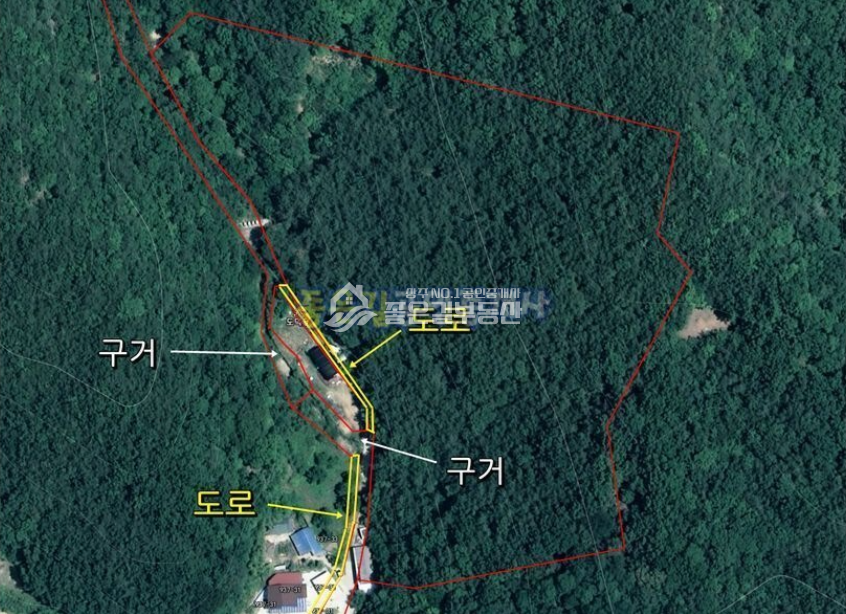 경북 상주시 외서면 이촌리 외서면 이촌리 마을 뒤 임야 7,740평 매매 매물번호 10365 사진 3