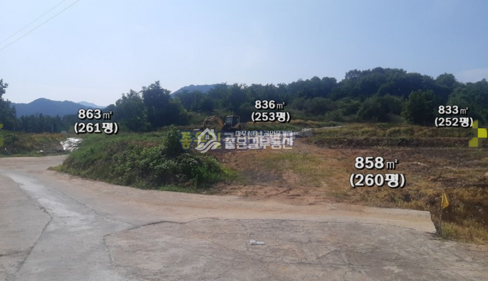 경북 상주시 화산동 <급매>화산동 전원주택지 분양(평단가40만) 매매 매물번호 10474 사진 1