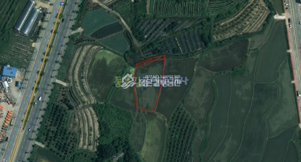 경북 상주시 만산동 만산동 자연녹지지역 개발지 522평 매매 매물번호 10551 사진 2